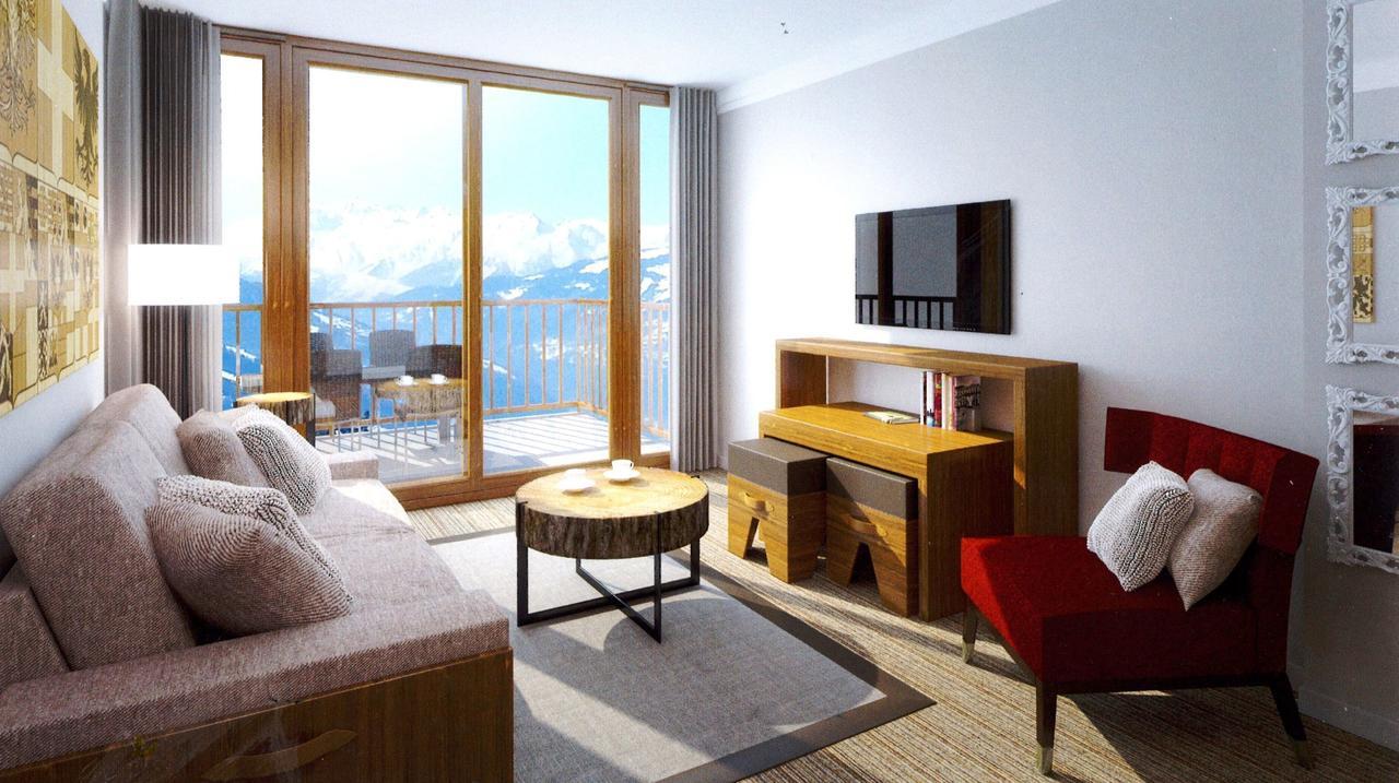 Appart'Hotel Prestige Odalys Eden Les Arcs  Ruang foto